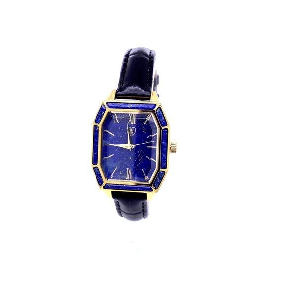 Blue Lapis Lazuli Gemstone Watch, Natural Stone Watch, Brand New, Quartz main image 4